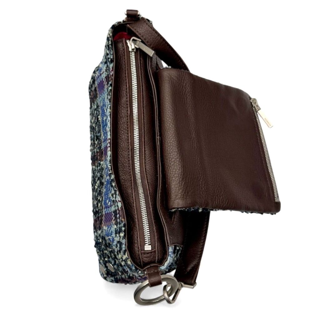 Hammitt VIP Satchel Woven Waltz Tweed Crossbody - Picture 8 of 16